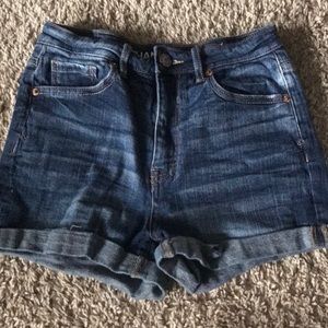 Bethany Mota Blue jean shorts